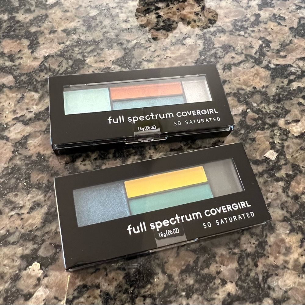 COVERGIRL Full Spectrum So Saturated Eyeshadow FS220 FS225 Wild (2 pack)